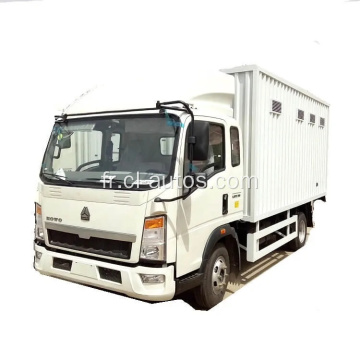 Howo 4x2 6 Wheel Full Drive Mobile Workshop Truck pour la maintenance du camion de panne
